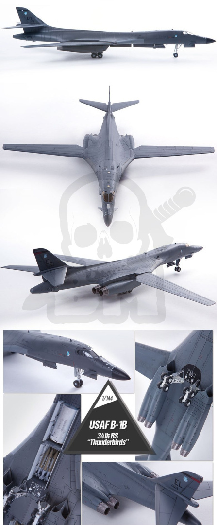 Battle-Models > Academy 12620 USAF B-1B 1:144 MCP